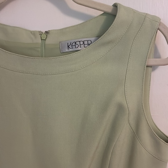 Kasper Sage Green Sheath Dress - Picture 5 of 6